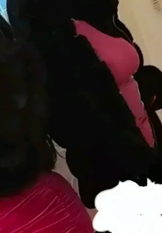 Chaqueta de pelo negra con cremallera super calent