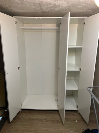 Armario Blanco Ikea 120x80x60cm