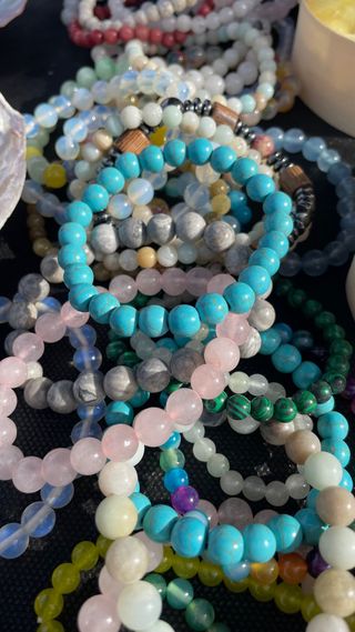 Pulseras de piedra natural