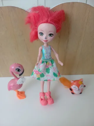 Muñeca Echantimals con accesorios