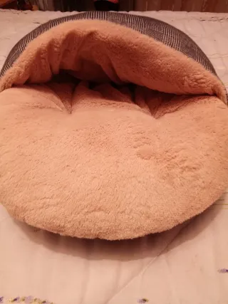 Cama para mascotas algodón y poliéster nada de uso