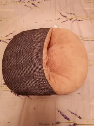 Cama para mascotas algodón y poliéster nada de uso