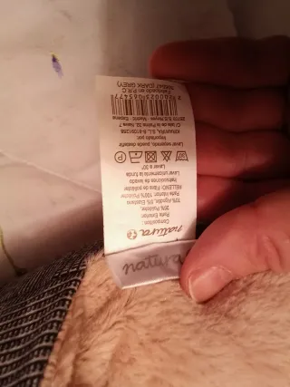 Cama para mascotas algodón y poliéster nada de uso