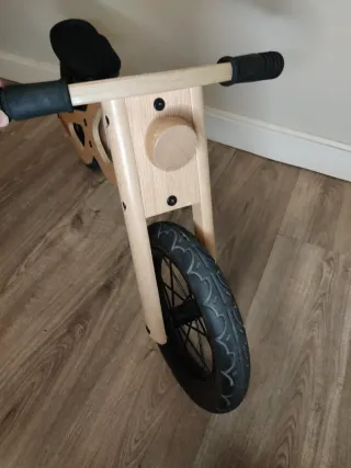 Bicicleta madera niños Woomax