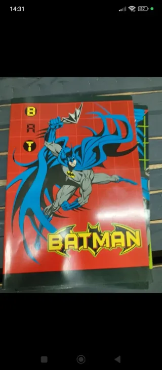 SET DI 5 QUADERNONI BATMAN anni 2000