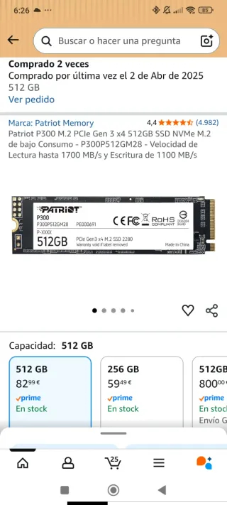 PC Gaming GTX 1650 16GB RAM 512GB SSD M.2