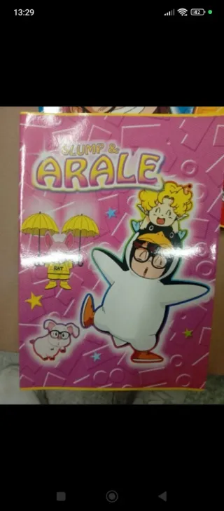 Set 5 Quadernoni Arale Anni 2000