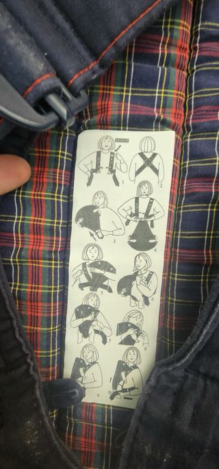 Mochila Porta Bebé BabyBjörn Cuadros