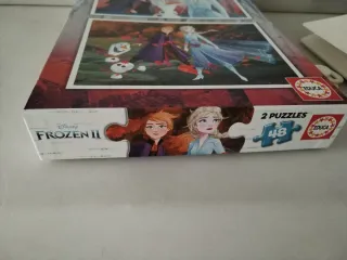 2 Puzzles Frozen II 48 piezas Educa