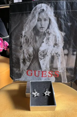 Orecchini Guess Stella Argento