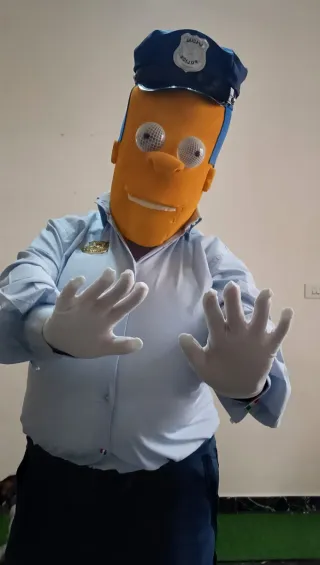 Winchester The Simpsons carnevale uomo donna