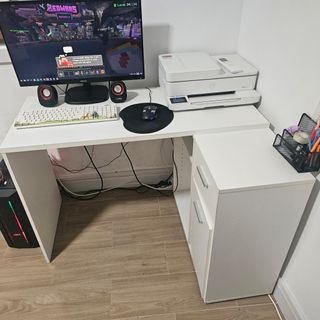 Escritorio blanco 2 posiciones