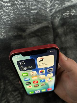 iPhone 12 128GB Vermelho Bateria 100%