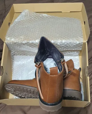 Botines Marrones Hombre Talla 43 Sin Estrenar