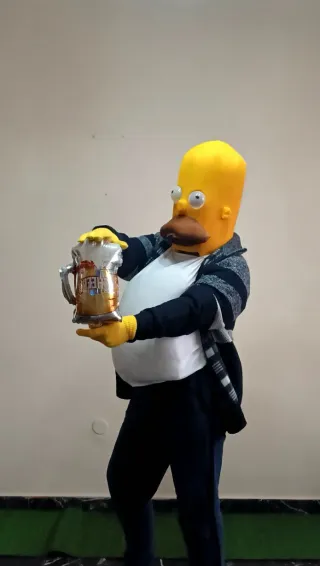 Homer Simpson Carnevale Adulto Adulti uomo donna