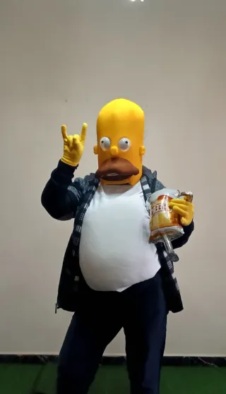 Homer Simpson Carnevale Adulto Adulti uomo donna