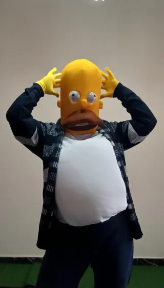 Homer Simpson Carnevale Adulto Adulti uomo donna