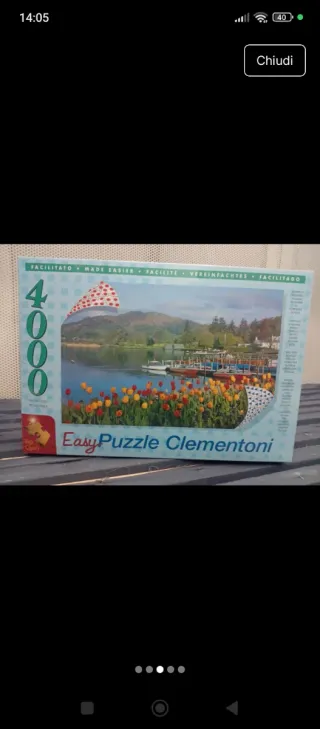 STOCK Puzzle Clementoni 5 PEZZI
