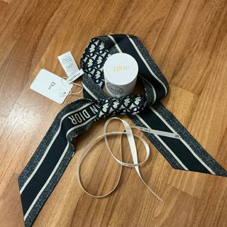 Foulard Dior in seta nero