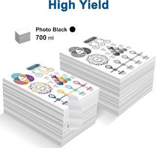 Oritdge PFI‑1700 Cartucho PBK 700ml foto negro