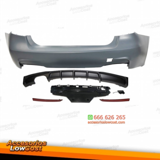 Paragolpes Trasero BMW F30 Look M Performance