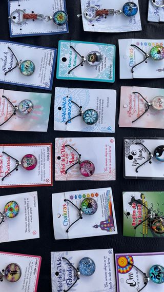 Colgantes y llaveros de la suerte