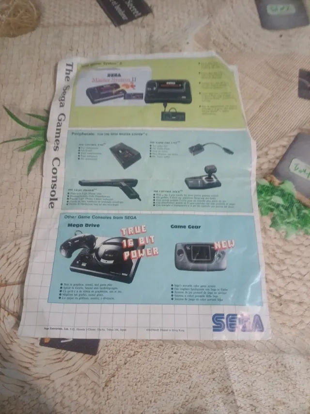 Catálogo Juegos Sega Master System
