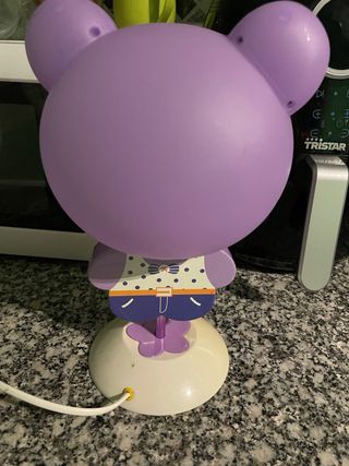 Lámpara infantil de oso con luz