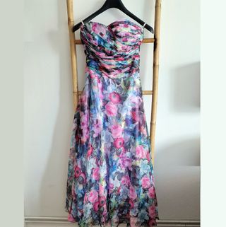 (TALLA S) VESTIDO LARGO DE FIESTA O CEREMONIA