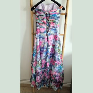 (TALLA S) VESTIDO LARGO DE FIESTA O CEREMONIA