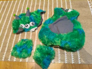 Disfraz Alien Verde y Azul