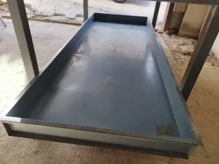 Mesa de Trabajo Industrial con Ruedas XXL