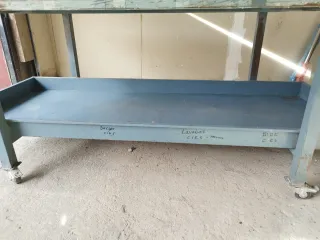 Mesa de Trabajo Industrial con Ruedas XXL