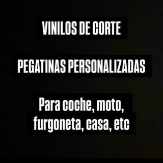 Vinilos y pegatinas personalizadas
