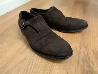 Zapatos Massimo Dutti ante marrones