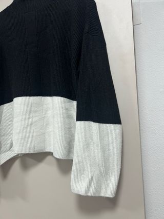 Jersey Esmara Negro y Blanco Talla L