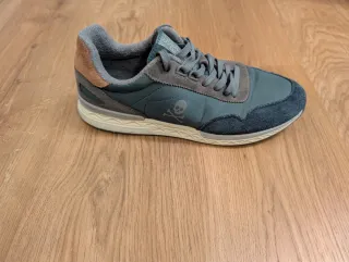 Zapatillas Scalpers Marrón y Azul Marino