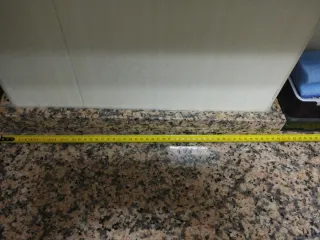 Bajo de cocina con encimera de mármol+ mueble alto