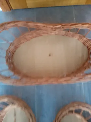 Cestas de mimbre varios tamaños