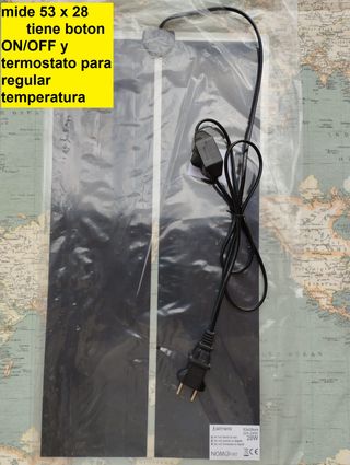 manta termica calefactor alfombrilla reptiles