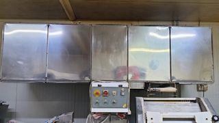 Cámara de reposo de masa industrial