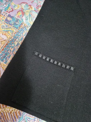 Elisabetta B. Cardigan Tg 56 italiana Nero