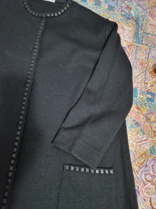 Elisabetta B. Cardigan Tg 56 italiana Nero