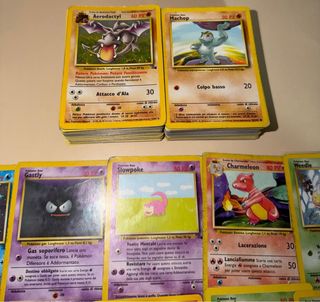 Carte Pokémon con vintage