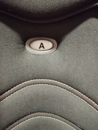 Silla de coche negra