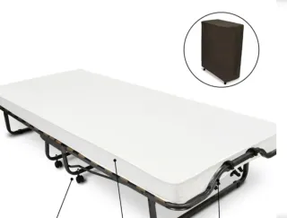 Cama Plegable Individual 90x200