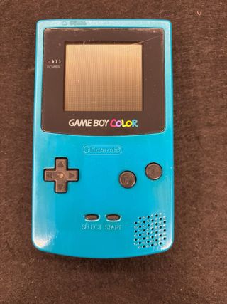 Consola Game Boy Color Azul 2 juegos