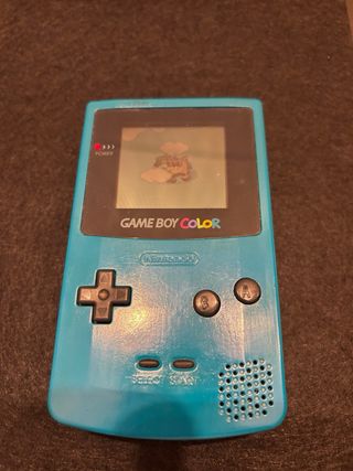 Consola Game Boy Color Azul 2 juegos