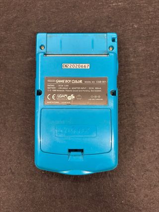 Consola Game Boy Color Azul 2 juegos