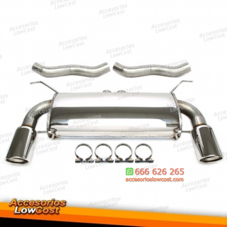 Sistema de escape TA Technix Duplex de acero inox